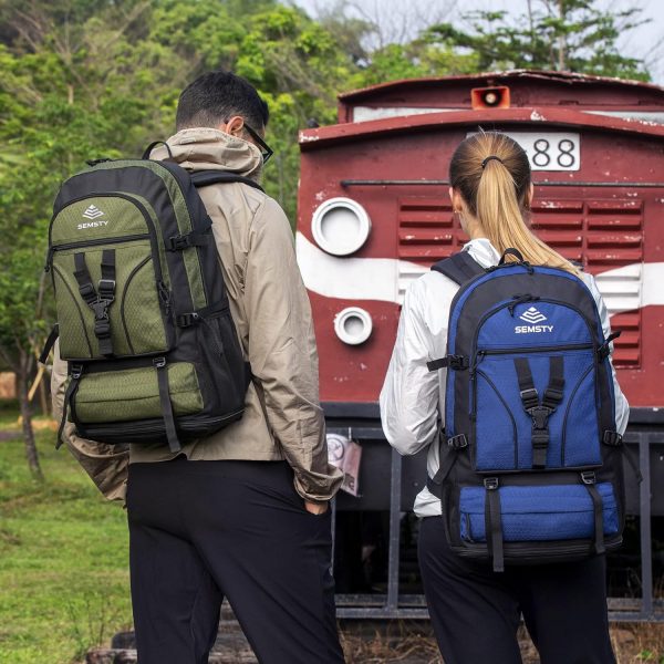 Hiking Backpack, 30L/40L/50L Expandable Hiking Backpack for Men and Women, - Image 6
