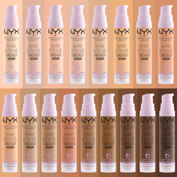 NYX PROFESSIONAL MAKEUP Bare With Me Concealer Serum, Concealer Makeup For - Image 6