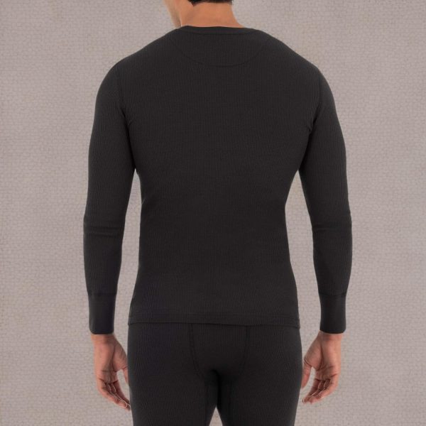 Fruit of the Loom Men's Recycled Waffle Thermal Underwear Crew Top (1 and 2 - Image 8