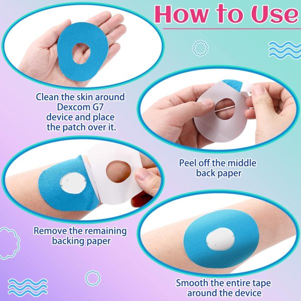 TrelaCo 24 Pcs Adhesive G7 Overpatch Waterproof Sweatproof G7 Adhesive - Image 3