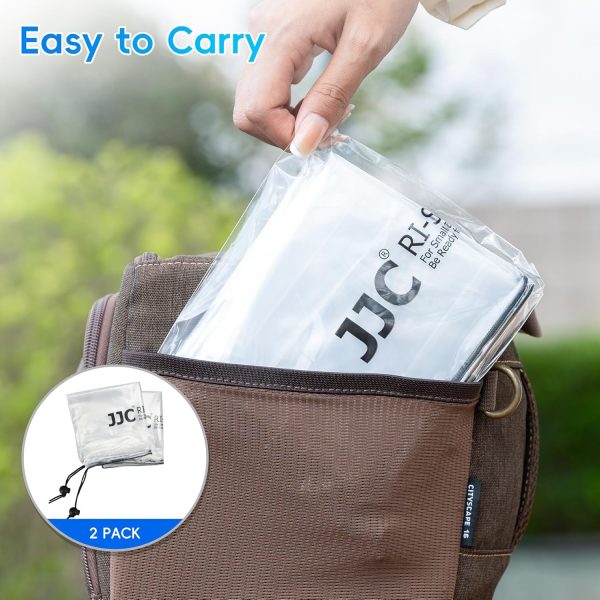 2 Pack Camera Lens Rain Cover Raincoat Clear Sleeve Protector for Sony A7R - Image 7