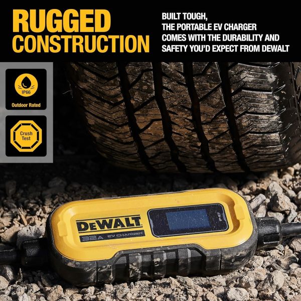 DEWALT Portable Electric Vehicle (EV) 120-240V Level 2 Charger up to 32 - Image 7
