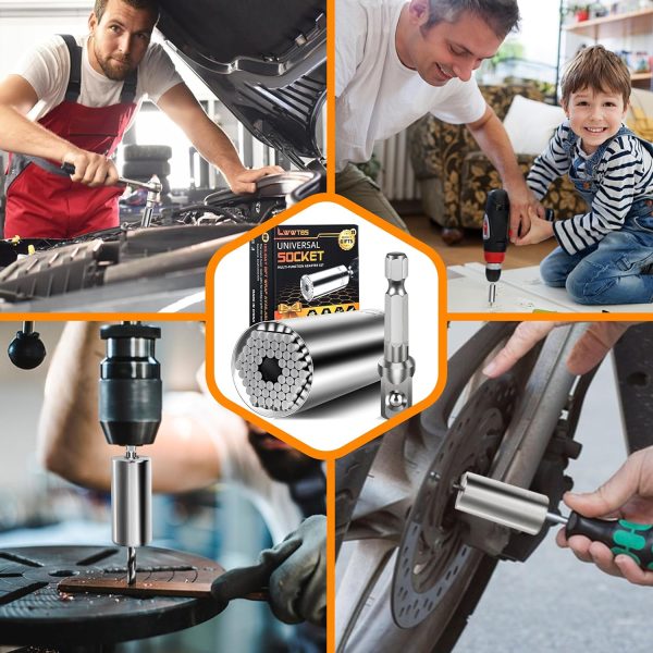 Super Universal Socket Tools Gifts for Men Christmas Gifts Stocking - Image 6