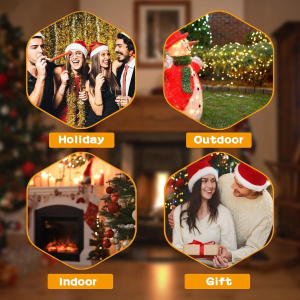 Christmas Snowflake Outdoor Projector Light, Xmas Decorations Holiday - Image 6