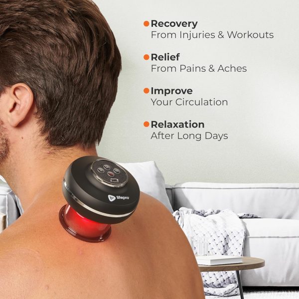 LifePro Red Light Therapy 4-in-1 Smart Cupping Therapy Massager for - Image 2