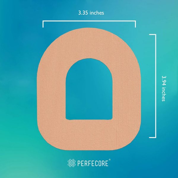 Adhesive Bandage Patch Compatible w/Omnipod (30-Pack Set) – Waterproof, - Image 8