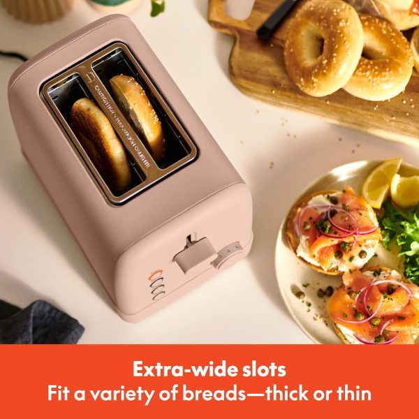 bella 2 Slice Toaster, 6 Setting Shade Control w Reheat, Cancel, Bagel & - Image 3