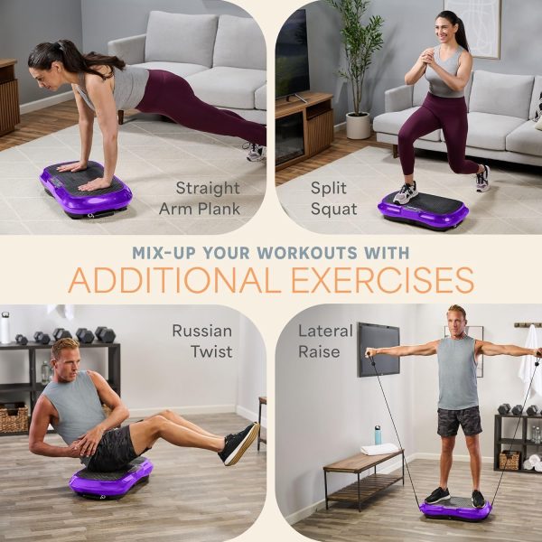 LifePro Vibration Plate Exercise Machine - Whole Body Workout Vibration - Image 9