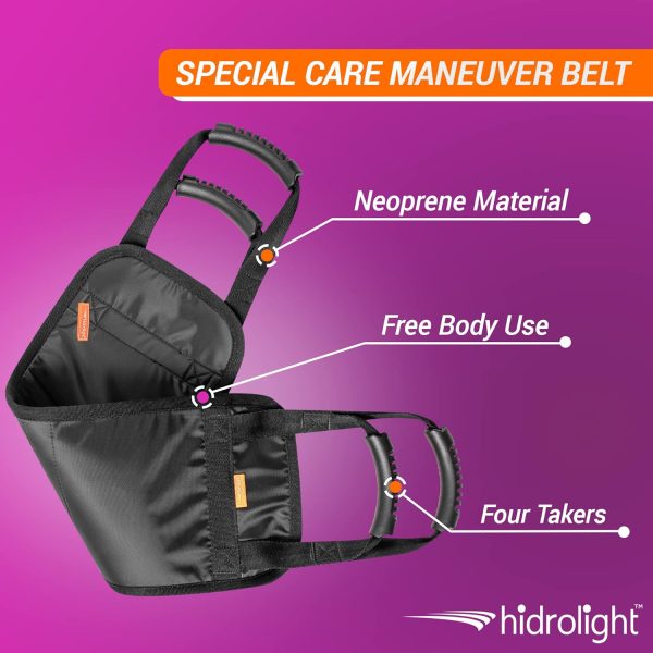 Padded Bed Transfer Lifting Belt - Safe and Comfortable Gait Belts for - Image 3