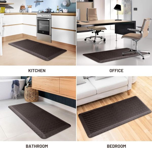 HappyTrends Kitchen Floor Mat - 4/5 Inch Thick Anti-Fatigue Kitchen - Image 7