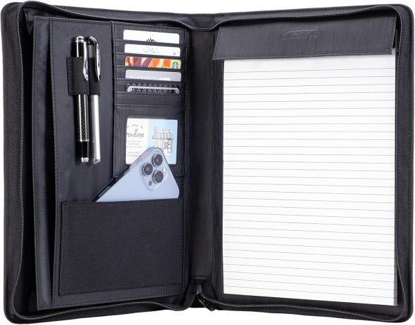 Case it The Supreme PADFOLIO Case-it Zippered Business Meeting Padfolio - Image 7