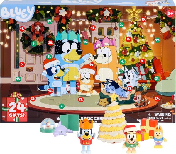 Bluey's Exclusive Advent Calendar Pack. Open the Packaging To Find A Bluey - Image 3
