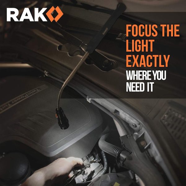 RAK Magnetic Pickup Tool Gifts for Men - Telescoping Magnet with LED - Image 5