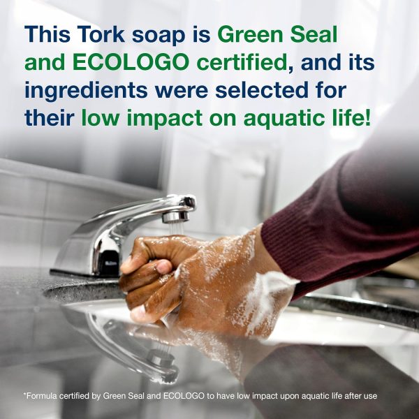 Tork Luxury Hand Washing Liquid Soap S4, Scented, 6 x 1L, 400032 (formerly - Image 6