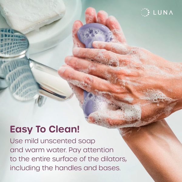 Luna Silicone Dilators for Pelvic Floor Strengthening - 6 Different Sizes - - Image 7