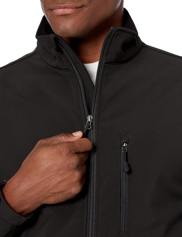 Amazon Essentials Men's Water-Resistant Softshell Jacket - Image 4