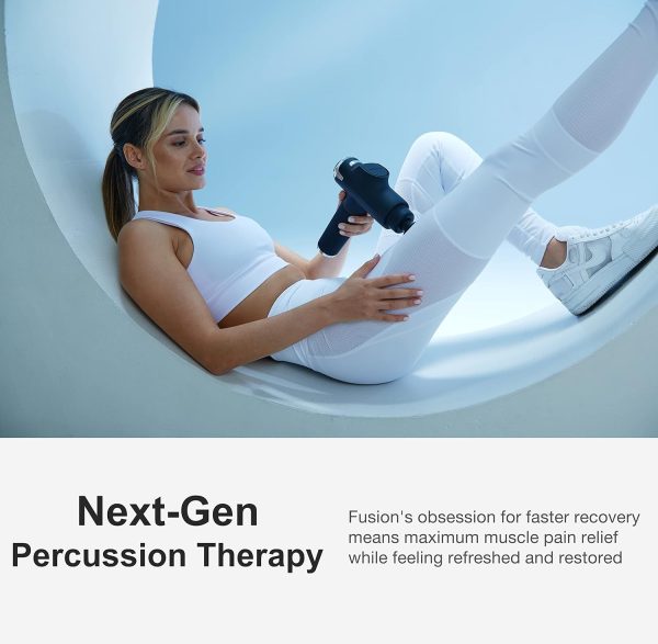 Fusion Black Pro Deep Tissue Massage Gun for Athletes - Percussion Massager - Image 7