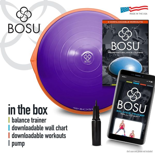 Bosu 72-10850 Home Gym Equipment The Original Balance Trainer 65 cm - Image 4