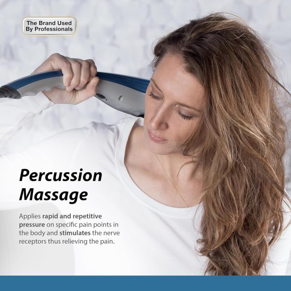 Wahl Deep Tissue Corded Long Handle Percussion Massager - Handheld Therapy - Image 2