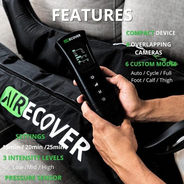Leg Compression Massager for Circulation, Air Compression Boots, Lymphatic - Image 3