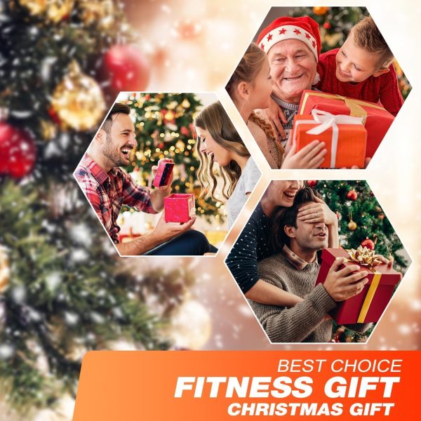 Resistance Bands, Heavy Exercise Bands with Handles, Fitness Bands for - Image 2