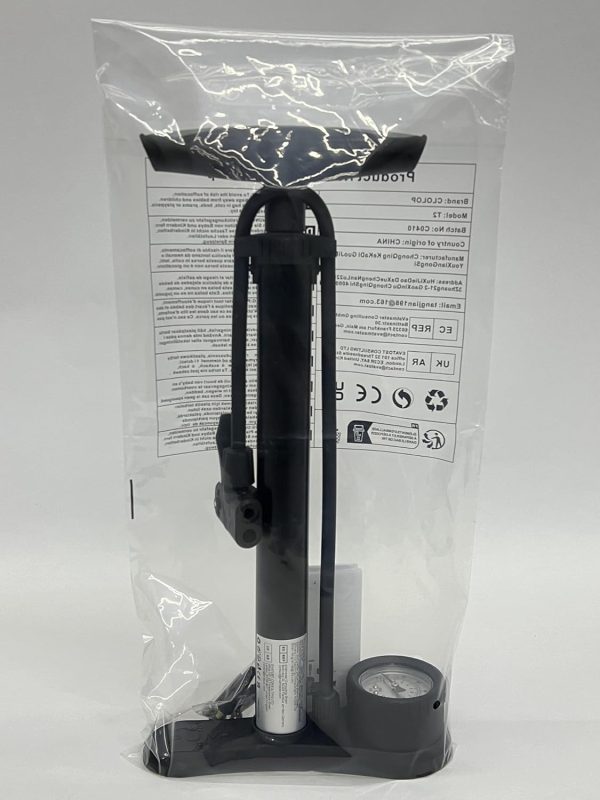 CLOLOP Bike Floor Pump with Gauge,Bike Air Pump Tire Pump Inflator, for - Image 9