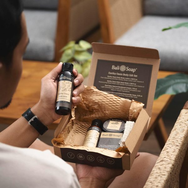 Bali Soap - Natural Body Care Gift Set for Men, 4 Travel-Size Products - Image 6