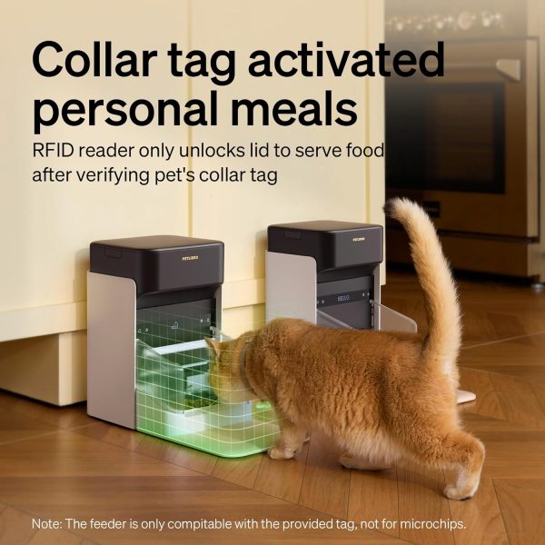 PETLIBRO Upgraded RFID Automatic Cat Feeder, 5G Wi-Fi Automatic Pet Feeder, - Image 3