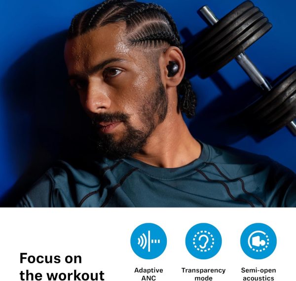 Sennheiser Momentum Sport Earbuds with Sport Sound Tuning and Adaptive ANC, - Image 3