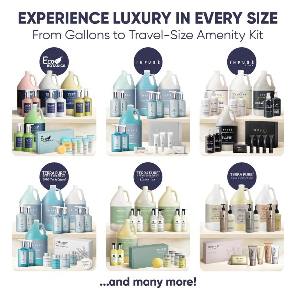 Terra Pure Spa Collection Amenity & Accessory Kit |1 oz Travel Size - Image 7