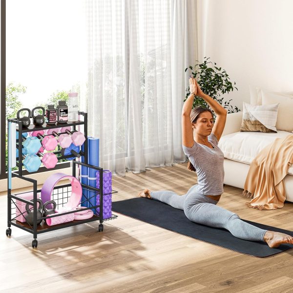 Snughome Dumbbell Rack, Weight Rack for Dumbbells, Home Gym Storage Rack - Image 7