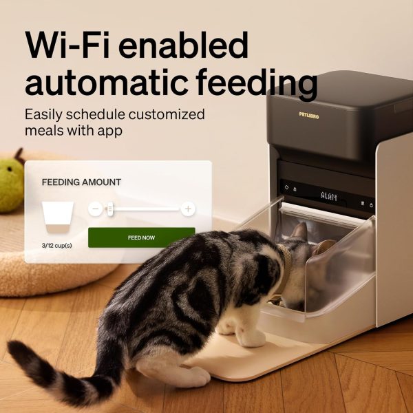 PETLIBRO Upgraded RFID Automatic Cat Feeder, 5G Wi-Fi Automatic Pet Feeder, - Image 4