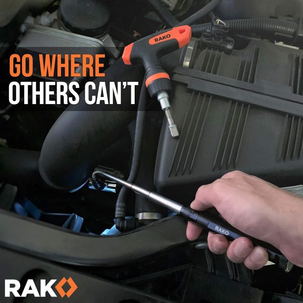 RAK Magnetic Pickup Tool Gifts for Men - Telescoping Magnet with LED - Image 7