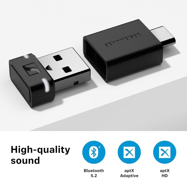 Sennheiser Consumer Audio BTD 600 Bluetooth® Dongle - USB-A/USB-C Adapter - Image 2