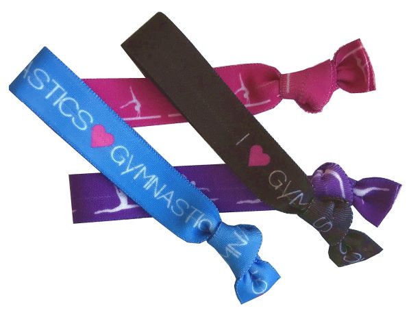 8 Piece Gymnastics Gift Hair Elastics - Gymnastics Gifts for Gymnasts, - Image 2