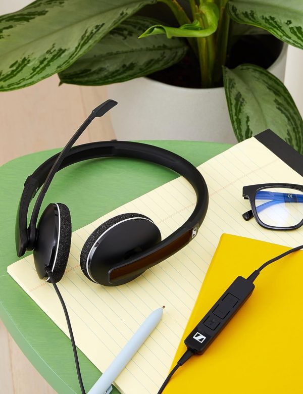 Sennheiser PC 8.2 USB On-Ear Headset With In-Line Volume Control - Secure - Image 9