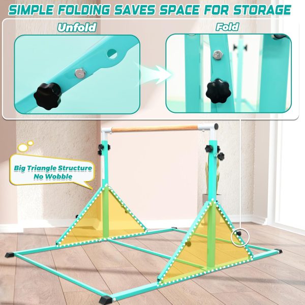 PreGymnastic Foldable Gymnastics Bar for Training-Folding Gymnastic Bar - Image 5