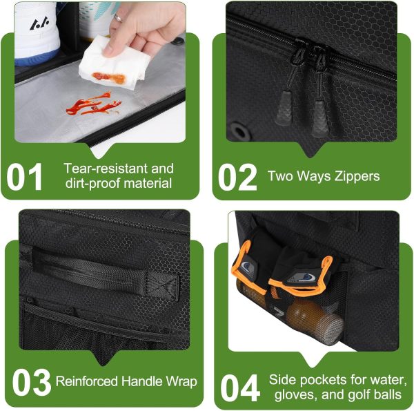 Golf Gifts for Men, Golf Trunk Organizer, 2 Layer Waterproof Car Golf - Image 3