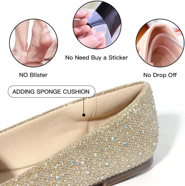 MUSSHOE Flats Shoes Women Comfortable Round Toe Memory Foam Women's Flats - Image 3