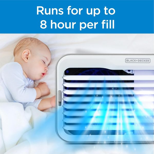 BLACK+DECKER Desktop Air Cooler, Personal Portable Fan with 3-Speeds, - Image 3