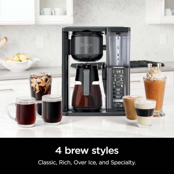 Ninja Specialty Coffee Maker, Hot & Iced Coffee, 6 Brew Styles, 8 Sizes, - Image 4