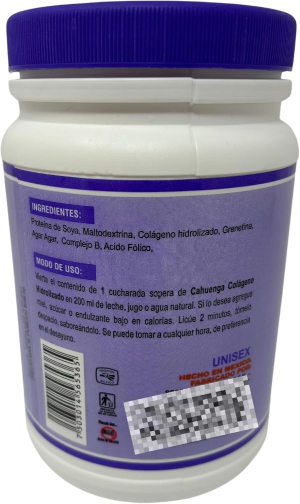 CAHUENGA Colageno Hidrolizado (Hydrolyzed Collagen) 500g - Image 3