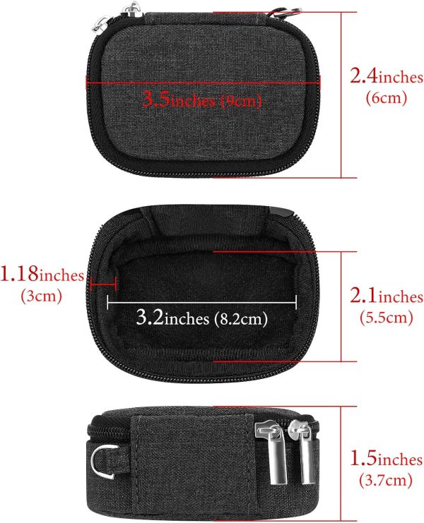 Geekria Earbuds Carrying Pouch Compatible with Bowers&Wilkins Pi8, Pi7 S2, - Image 4