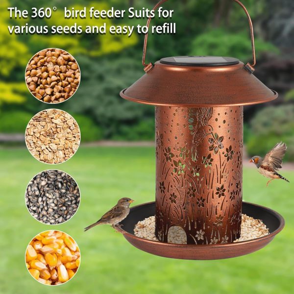 Bird Feeders for Outdoors Hummingbird Solar Lanterns Outdoor Waterproof - Image 5