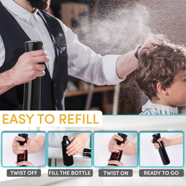 Hula Home Spray Bottle for Hair (10.1oz/300ml) - Powered by Flairosol® - Image 4