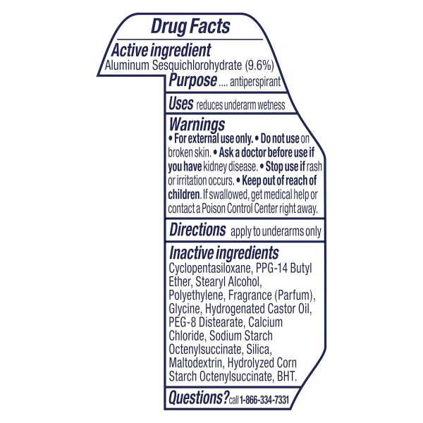 Degree Antiperspirant for Women Protects from Deodorant Stains Pure Clean - Image 10