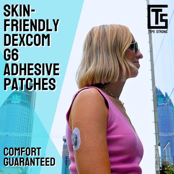 Adhesive Patches for Dexcom G6 CGM for Sensitive Skin, Waterproof & - Image 4