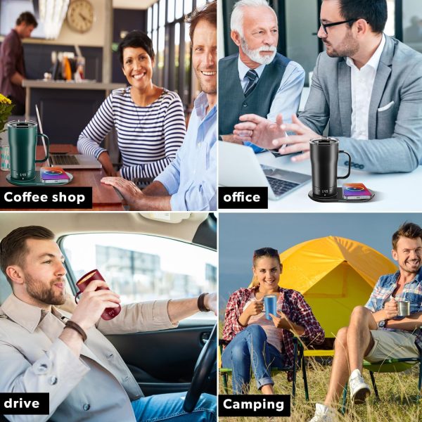 Smart Self Heating Coffee Mug 18 Oz Temperature Control Heated Coffee Mug - Image 6