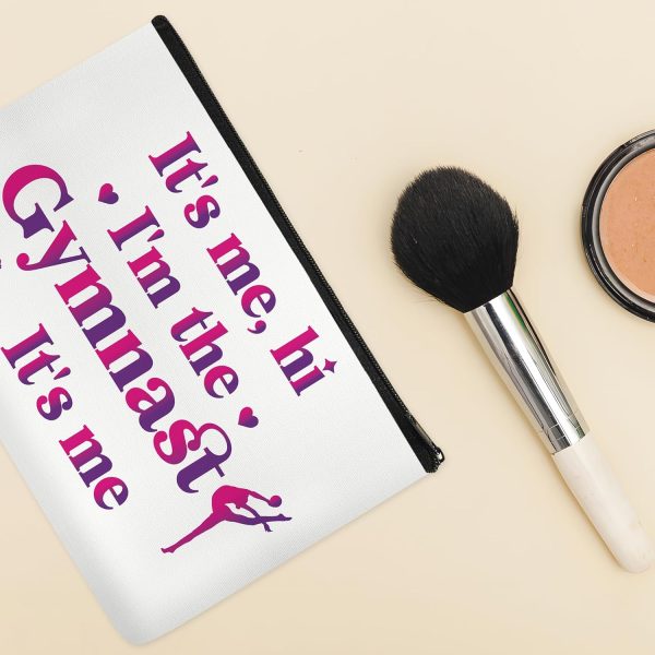 Gymnast Gifts Makeup Bag - It's Me Hi I'm The Gymnast Travel Pouch Portable - Image 8