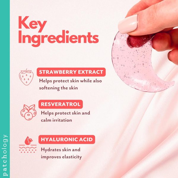 Patchology Serve Chilled Rosé Hydrating Under Eye Patches – Hyaluronic Acid - Image 5